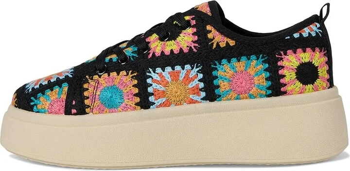 Dirty Laundry Rambling Crochet Sneakers Women's Shoes Black : 9.5 B - Medium, Textile - Image 6
