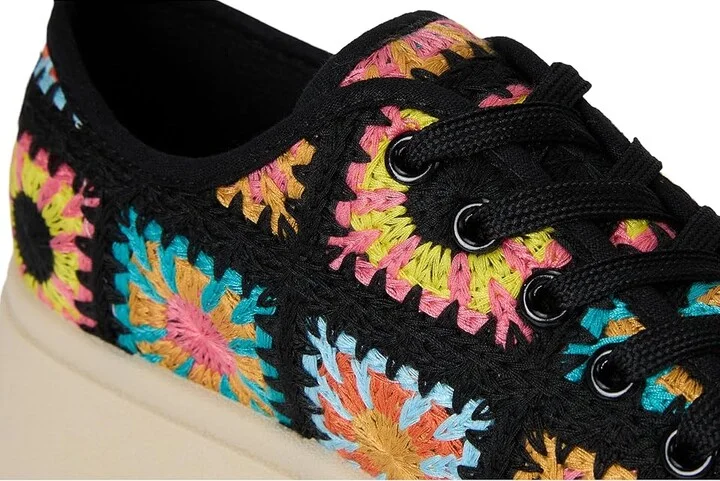 Dirty Laundry Rambling Crochet Sneakers Women's Shoes Black : 9.5 B - Medium, Textile - Image 7