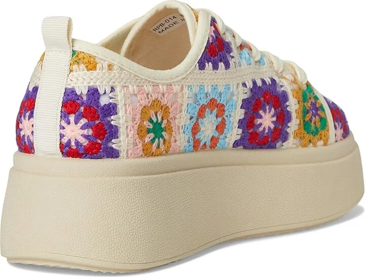 Dirty Laundry Rambling Crochet Sneakers Women's Shoes Pink : 8 B - Medium, Textile - Image 4