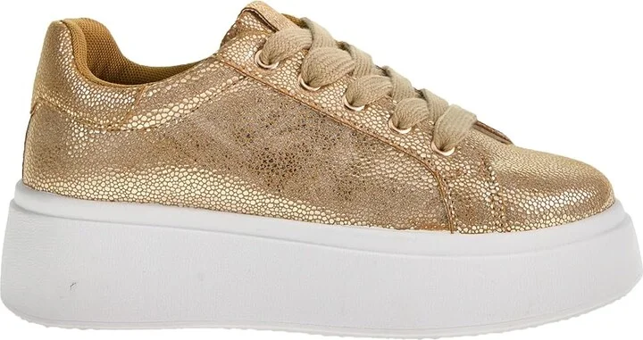 Dirty Laundry Record Women's Shoes Gold : 9.5 B - Medium, Leather - Image 7