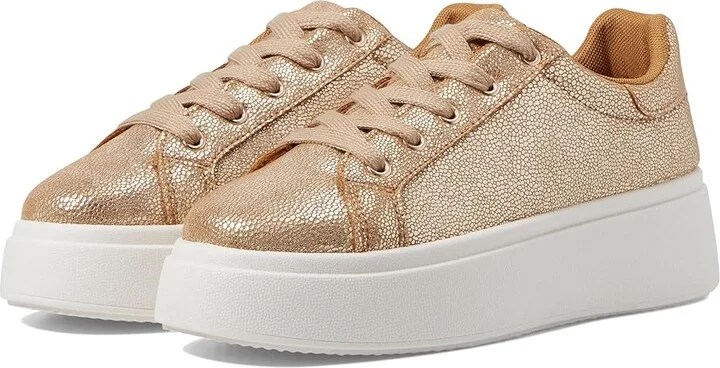 Dirty Laundry Record Women's Shoes Gold : 9.5 B - Medium, Leather