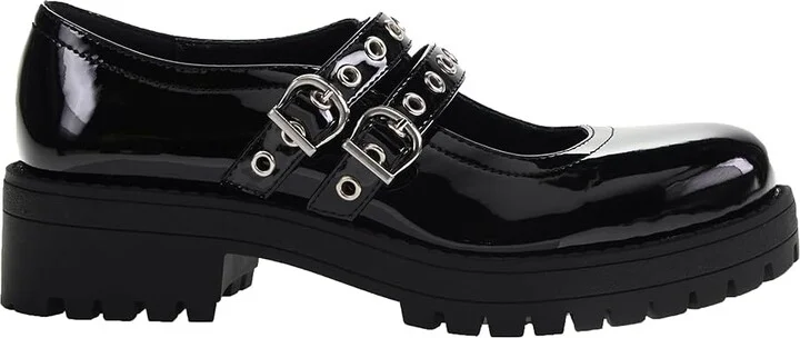 Dirty Laundry Vagabond Women's Flat Shoes Black : 6.5 B - Medium, Leather/Rubber - Image 6