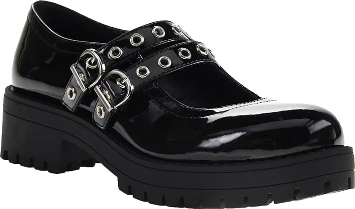 Dirty Laundry Vagabond Women's Flat Shoes Black : 6.5 B - Medium, Leather/Rubber