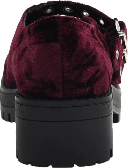 Dirty Laundry Vagabond Women's Flat Shoes Wine : 6 B - Medium, Leather/Rubber - Image 3