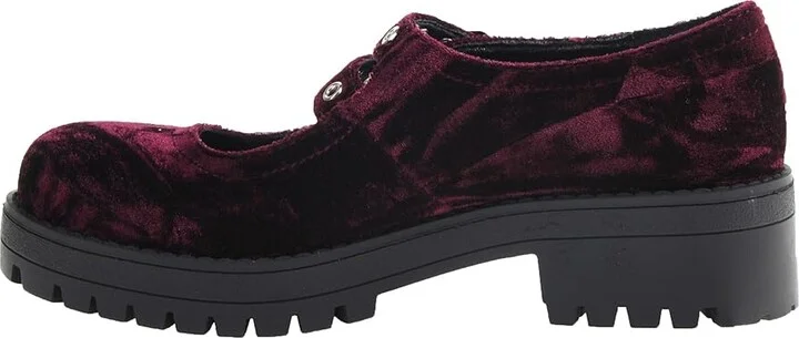 Dirty Laundry Vagabond Women's Flat Shoes Wine : 6 B - Medium, Leather/Rubber - Image 5