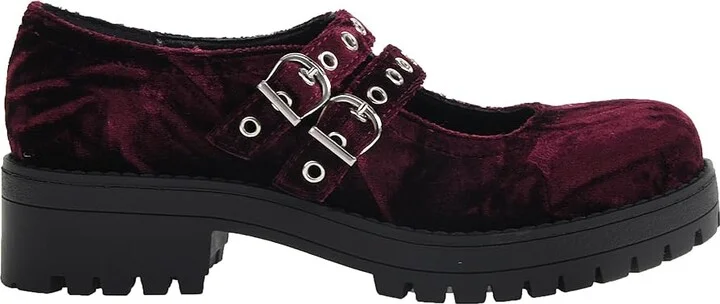 Dirty Laundry Vagabond Women's Flat Shoes Wine : 6 B - Medium, Leather/Rubber - Image 6