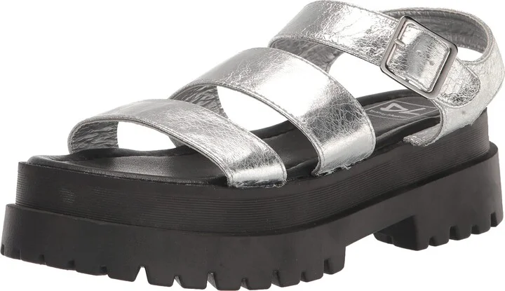 Dirty Laundry Women's Baddie Wedge Sandal
