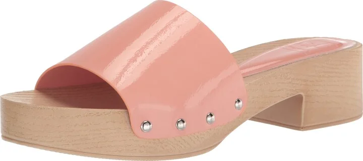 Dirty Laundry womens Heidii Cloudy Patent Slide Sandal