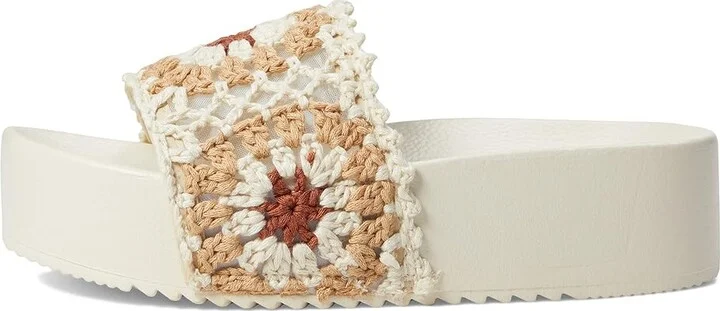 Dirty Laundry Worble Women's Shoes Cream Woven : 10 B - Medium, Textile - Image 5
