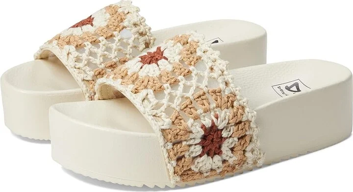 Dirty Laundry Worble Women's Shoes Cream Woven : 10 B - Medium, Textile
