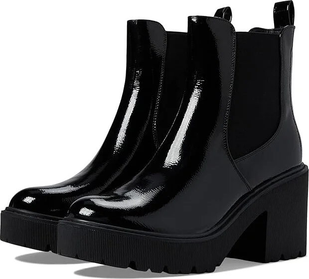 Dirty Laundry Yikes Women's Shoes Black Patent : 8.5 B - Medium, Synthetic/Textile
