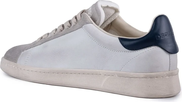 Dirty Maple Leaf Boxer Leather Sneakers - Image 2