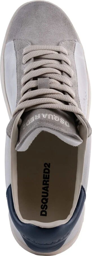 Dirty Maple Leaf Boxer Leather Sneakers - Image 3