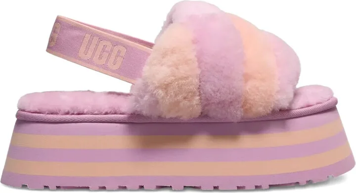 Disco Stripe "Purple/Pink" slides