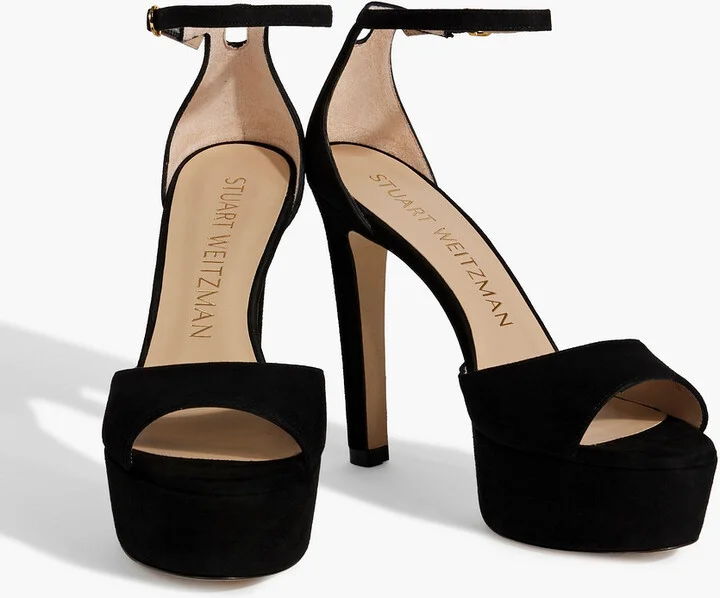 Disco suede platform sandals - Image 2