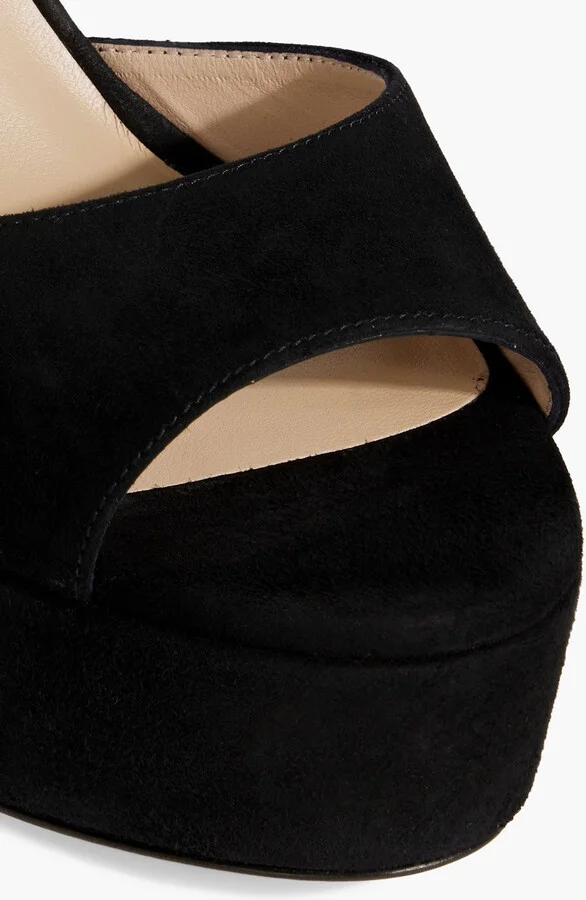 Disco suede platform sandals - Image 4