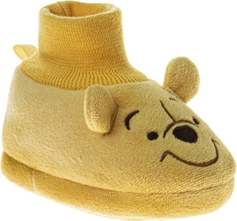 Disney Winnie the Pooh Baby Bootie Shoe. (Infant)Yellow, Size: