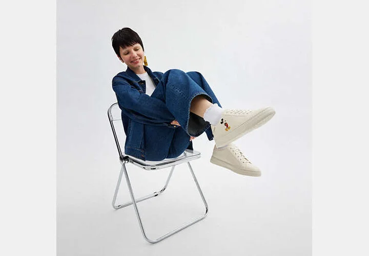 Disney X Coach High Line Sneaker With Mickey Mouse - Image 6