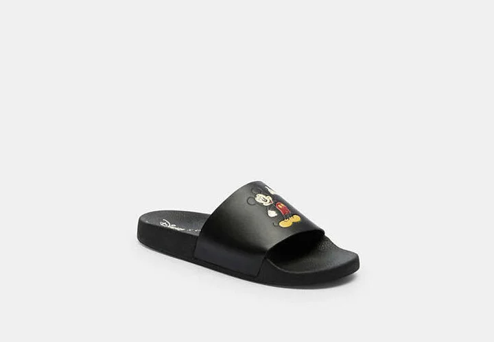 Disney X Coach Slide With Mickey Mouse