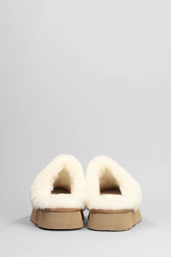 Disquette Slipper-mule In Leather Color Suede - Image 4