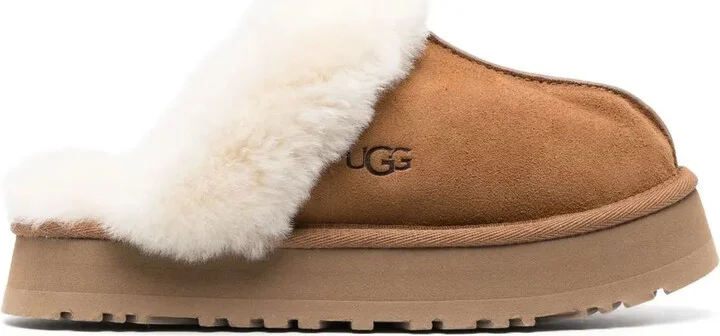 Disquette suede slippers - Image 2