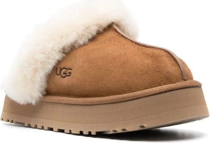 Disquette suede slippers - Image 4