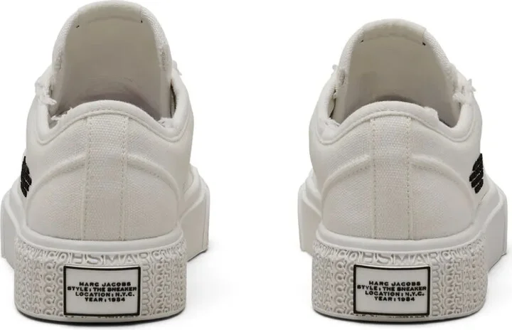Distressed Canvas Sneakers - Image 4
