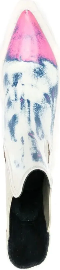 Distressed-Effect Ankle Boots - Image 4