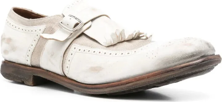 Distressed-Finish Monk Shoes - Image 2