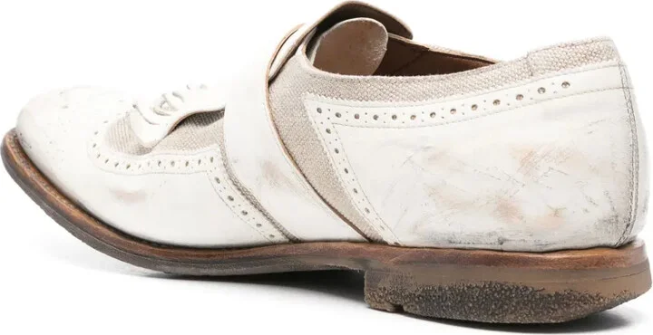 Distressed-Finish Monk Shoes - Image 3