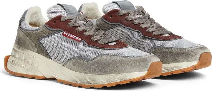 Distressed-Finish Sneakers - Image 2