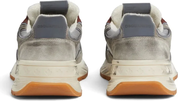 Distressed-Finish Sneakers - Image 3