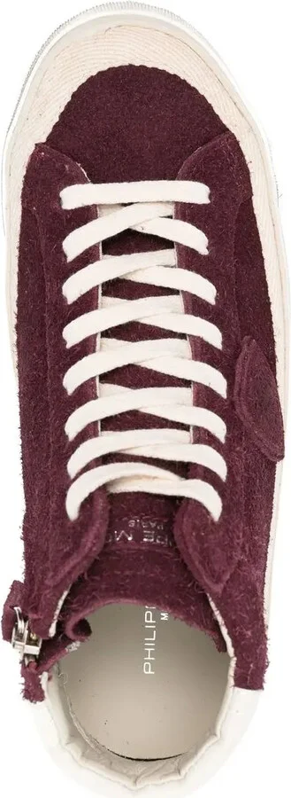 Distressed High-Top Sneakers - Image 4