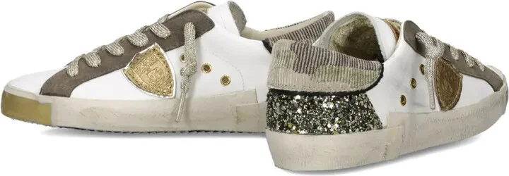 Distressed Leather Sneakers - Image 5