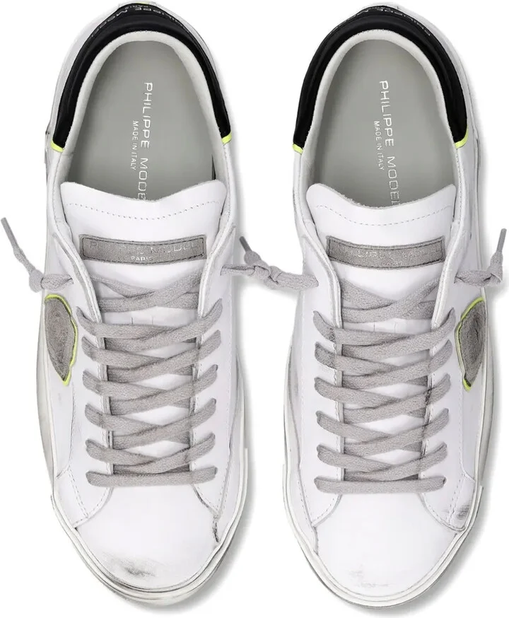 Distressed Low-Top Sneakers - Image 4