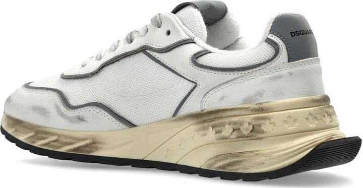 Distressed Low-top Sneakers - Image 3