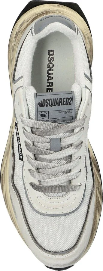 Distressed Low-top Sneakers - Image 4