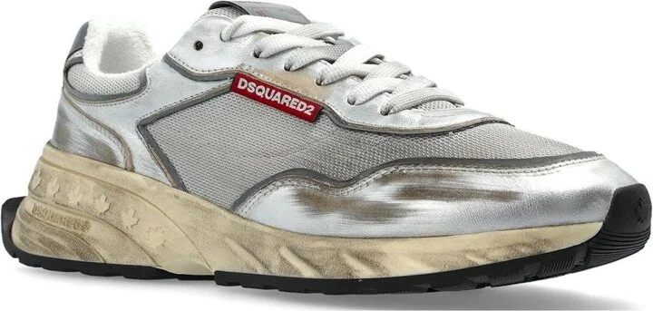 Distressed Low-top Sneakers - Image 2
