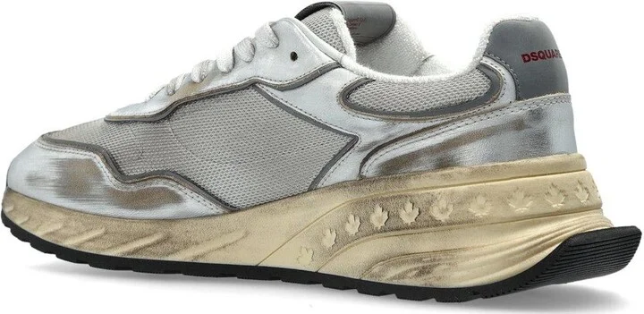 Distressed Low-top Sneakers - Image 3