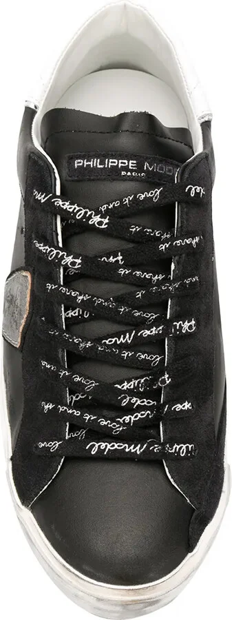 Distressed Low-Top Sneakers - Image 4