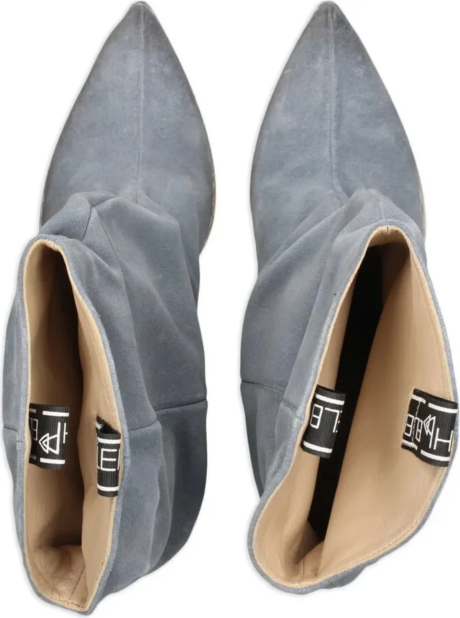 Distressed Suede Boots - Image 4
