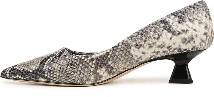 Diva Pointed Toe Kitten Heel Pump - Image 8