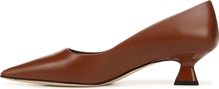 Diva Pointed Toe Kitten Heel Pump - Image 8