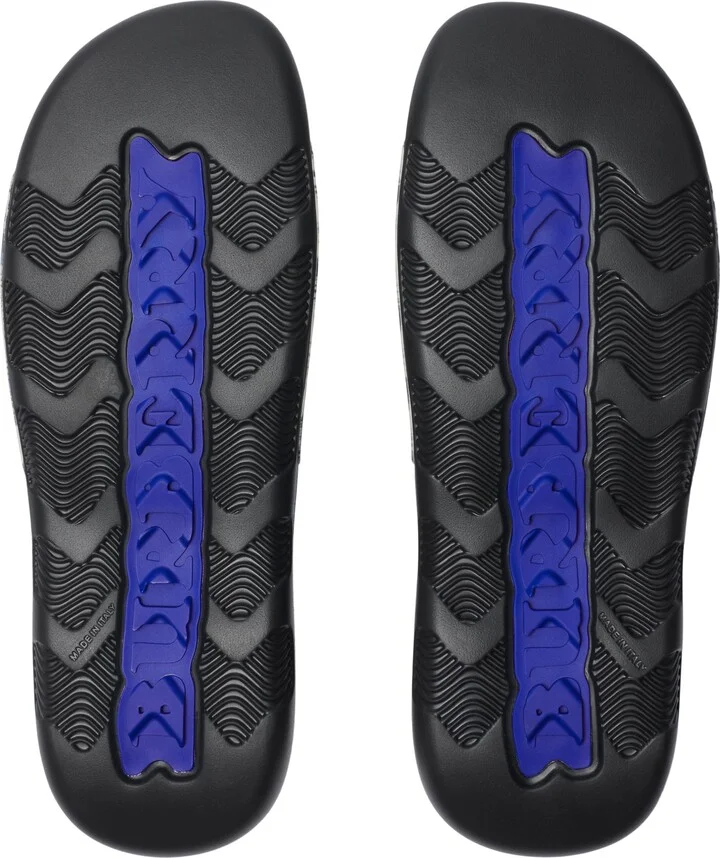 Dive Embossed Check Pool Slide Sandal - Image 5