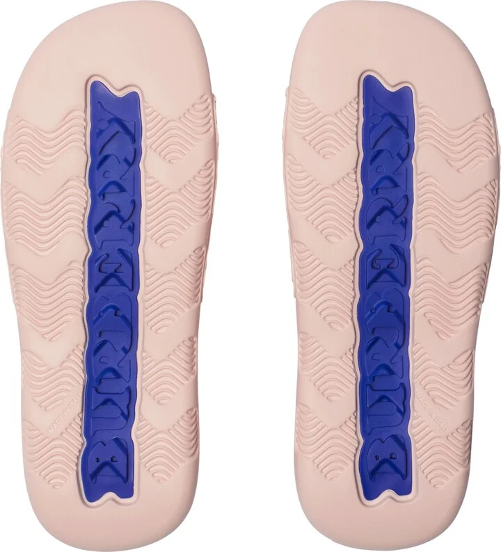 Dive Embossed Check Pool Slide Sandal - Image 5