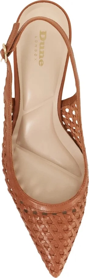 Divided Pointed Toe Slingback Pump - Image 4