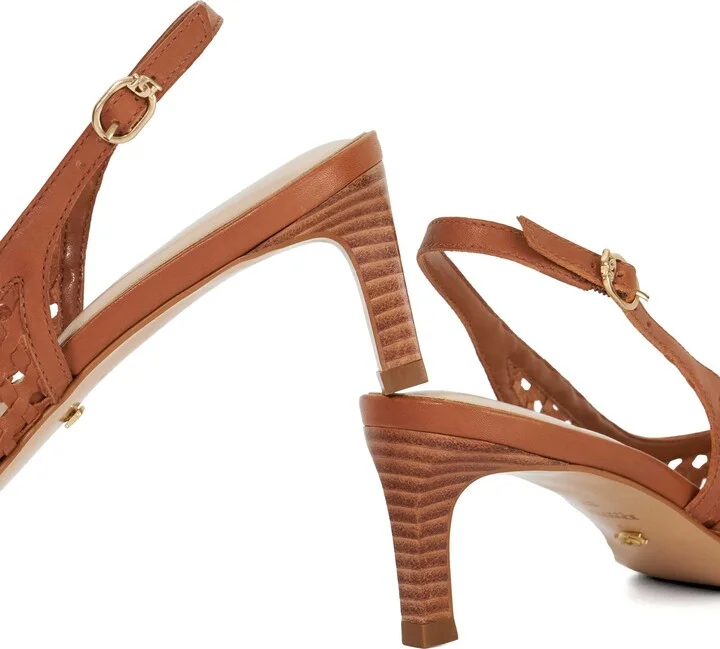 Divided Pointed Toe Slingback Pump - Image 5
