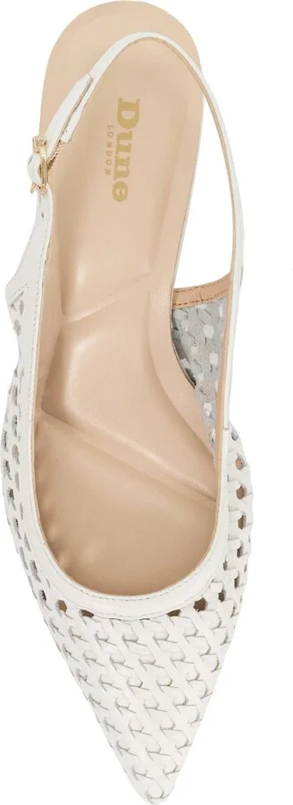 Divided Pointed Toe Slingback Pump - Image 5