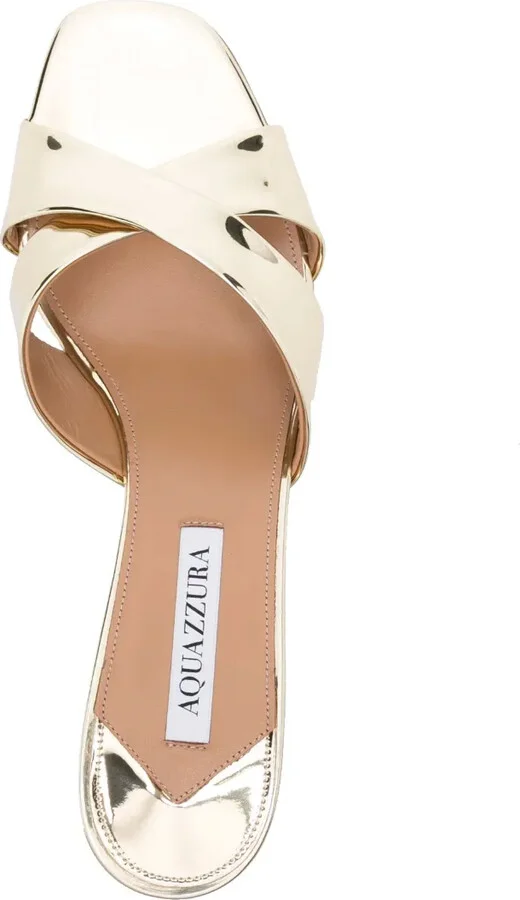 Divine 50mm mirrored mules - Image 4