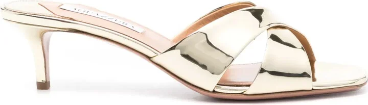 Divine 50mm mirrored mules